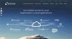 Desktop Screenshot of ecessa.com