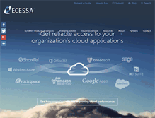 Tablet Screenshot of ecessa.com